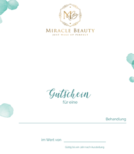 Miracle Beauyt Gutschein