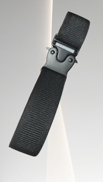 Ceinture 1 boucle "Récif" avec une boucle en noir