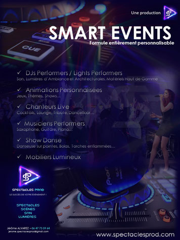 SMART EVENTS BY SPECTACLES PROD