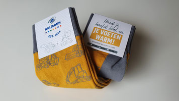 Happy socks with logo