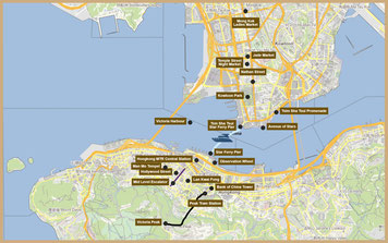 Reisebericht Hongkong, Skyline Hong Kong, Skyline Hongkong, Tsim Sha Tsui