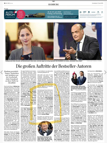 Ausschnitte Hamburger Abendblatt 12.07.2005