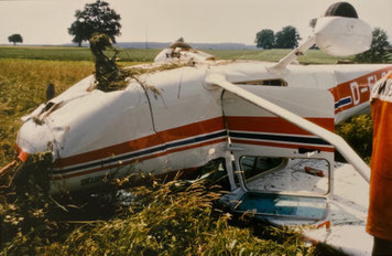 Flugzeugabsturz im Jahre 1993