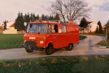 Das Löschgruppenfahrzeug 8-TS im Jahr 1997