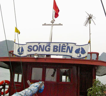 En dit was onze boot