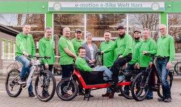 Die e-motion e-Bike Experten in der e-motion e-Bike Welt im Harz