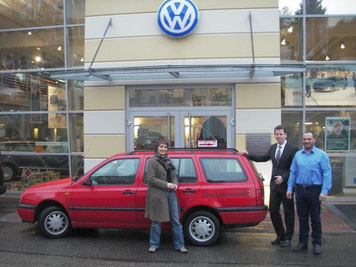 Fahrzeugübergabe nach der Inspektion