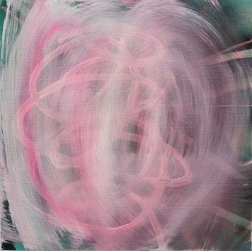 In the Maze 12  2023 Acryl auf Leinwand 60 x 60 cm 