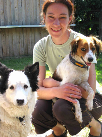 Melanie Kotsch mit Ellie und Lara