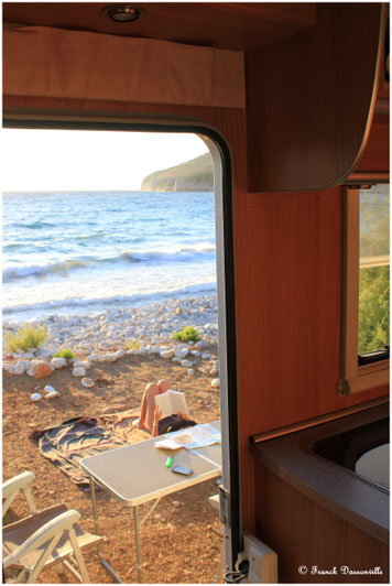 GRECE CAMPING-CAR PHOTO FRANCK DASSONVILLE