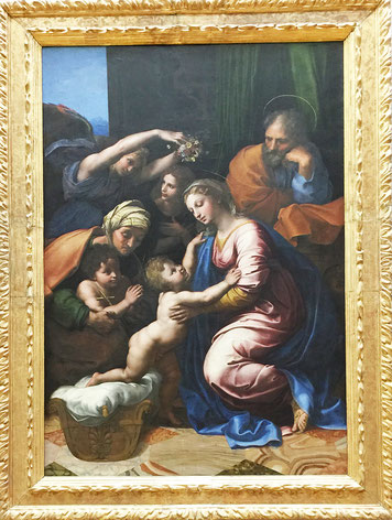Raphaël (1483-1520) - La Grande Sainte Famille dite de François 1er - Louvre