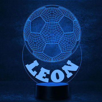 Fussball Football Fans Geburtstag Birthday Geschenk 3d Led Lampe