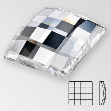 Preciosa Chessboard Square Crystal