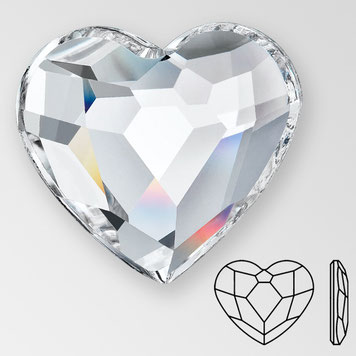 Preciosa Heart Crystal