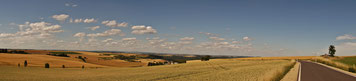 Herrliche Landschaft auf dem Weg nach Kordel