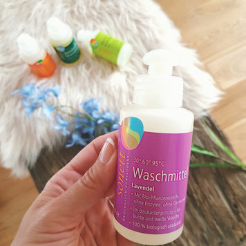 Sonett Waschmittel Lavendel Produktreview Healthlove Blog Lifestyle vegan tierversuchsfrei