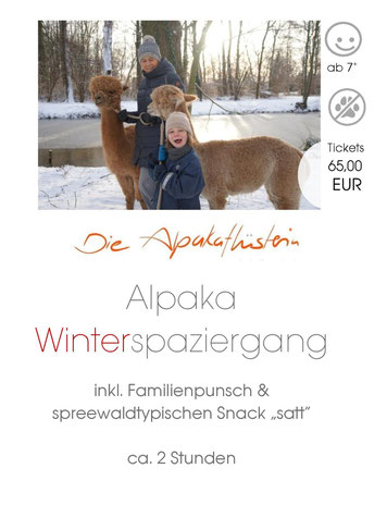 Alpaka Glühweinwanderung, Alpaka Glühwein-Wanderungen, Alpaka Glühweintouren, Alpaka Winterwanderung