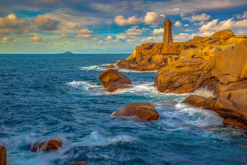 Phare de Ploumanach # Bretagne # rosa Granitküste # Côte de Granit Rose # Tregastel