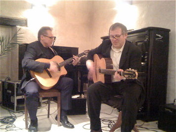 Grauer Hof Lutz Schlosser und Ottorino Galli im Konzert