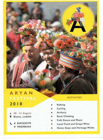 Aryan Festival, Aryan Valley, Ladakh, Himalaya, India