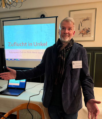 Wolfgang Ruland in Aktion