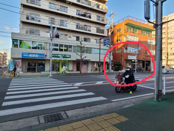 湘南台駅からがじゅまるカイロプラクティックへの道のり4