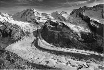 Liskamm (4'527m) oberhalb des Grenzgletschers - 30.09.2021