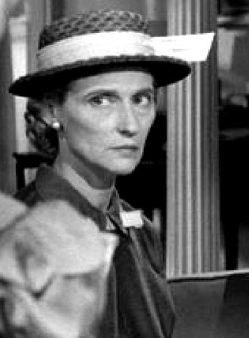 Joan Croydon ( Vivienne Giesen ) in the role of Miss Fern in the 1956 film  "The Bad Seed"