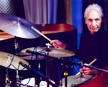 Charlie Watts _ Autograph
