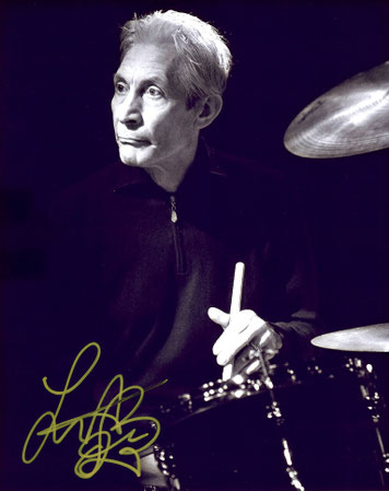 Charlie Watts _ Autograph