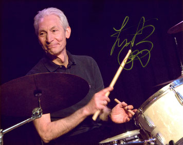 Charlie Watts _ Autograph