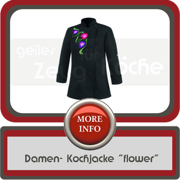 moderne Damen Kochjacke