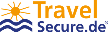 Logo der TravelSecure für die Ski- und Snowboardversicherung