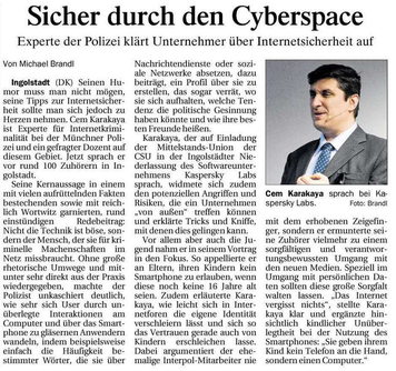 Sicher durch den Cyberspace - Mittelstands-Union im Dialog