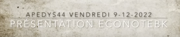 Présentation vidéo des produits econotbk