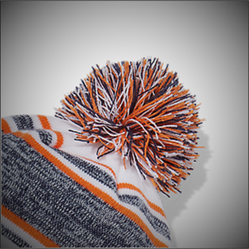 Pompom op de muts
