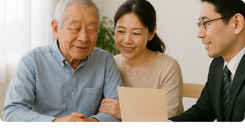 【遺言イメージ画像】世話になった長女に報いたい新潟県加茂市の80代男性