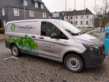 elektrischer Lieferwagen in Herdecke