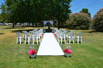 Hochzeit im Grünen