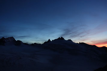 Bergsteigen, Hochtour, Wandern, Trient, Cabane d'Orny, Aiguilles Dorées, Aiguille Purtscheller, Aiguille du Chardonnet, Tête Blanche, Aguilles du Tour, Aiguille du Tour, traverse, überschreitung, arète de la table, Südgipfel, Cabane du Trient