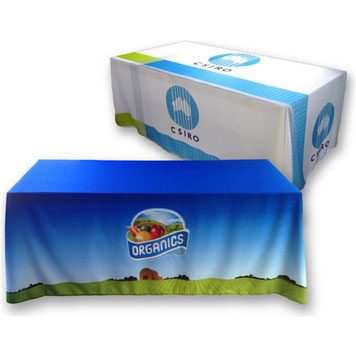 Fully Custom Printed Tablecloths