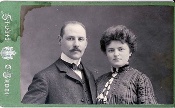 Frieda und Hermann Weiler ca. 1912