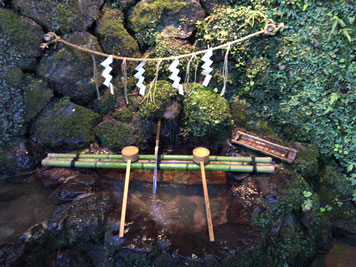 貴船神社の手水舎