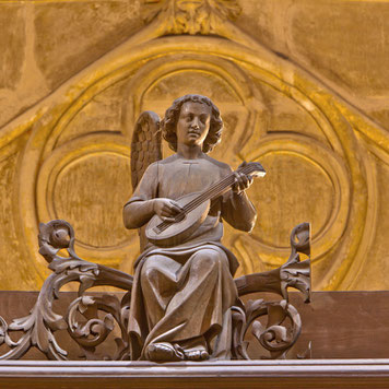 Ange musicien, Notre-Dame de Paris © Stéphane Compoint