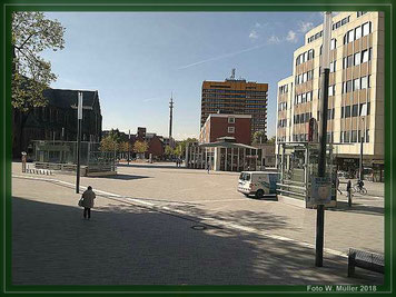 Der Heinrich-König-Platz - Foto W. Müller 2018