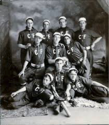 La squadra C.F. (Clifton Forge) Baseball