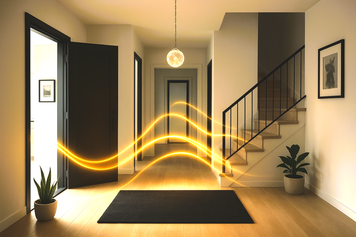 DaoZen- Feng Shui - Le Chi pénètre par la porte d'entrée.
