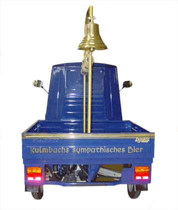 Schankwagen Mönchshof von hinten