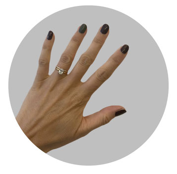 handgefertigter Verlobungsring mit ovalen Diamanten ( 1 Karat)