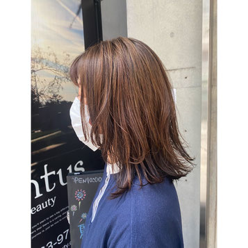 横浜　元町　石川町　　髪質改善　ヘッドスパ　美容室　デザインカラー　ハイライト